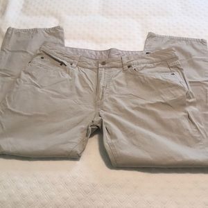 Mens Claiborne khaki chinos